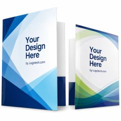 4-Color Pocket Folder W/ Gloss Finish