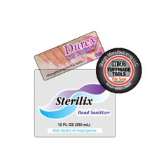 4-Color Process Clear and White Bopp Roll Labels