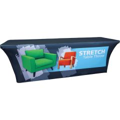 4 Ft Dye Sub Printed Stretch Table Throw