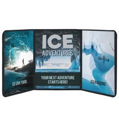 4 Ft Dynamo Trifecta Display Kit With Graphic Panels