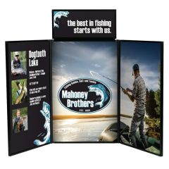 4 Ft Fast Trak Display - Kit C Full Graphic Panels