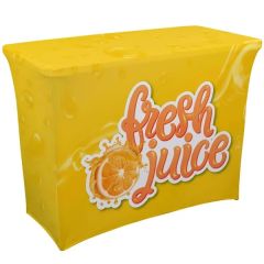 4 Ft Ultrafit Demo Table Throw Full-Color Full Bleed