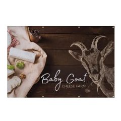 4 Ft X 6 Ft 10 Oz Vinyl Banner Single-Sided