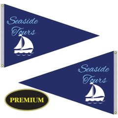 4 Ft X 6 Ft Double Sided Knit Polyester Pennant