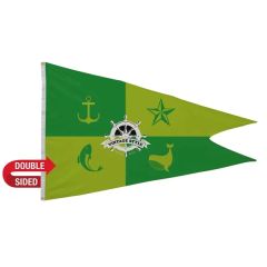 4 Ft X 6 Ft Nylon Burgee Flag Double-Sided