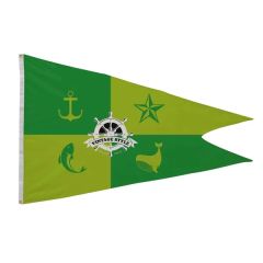 4 Ft X 6 Ft Nylon Burgee Flag Single-Sided