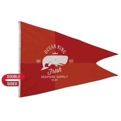 4 Ft X 6 Ft Polyester Burgee Flag Double-Sided