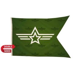 4 Ft X 6 Ft Polyester Guidon Flag Double-Sided
