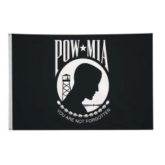 4 Ft X 6 Ft Pow/Mia Flag Double-Sided