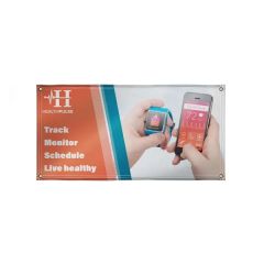 4 Ft X 8 Ft 13 Oz Vinyl Banner Single-Sided