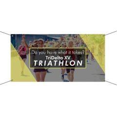 4 Ft X 8 Ft Single Sided Fabric Backdrop Banner