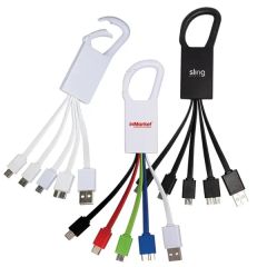 4-In-1 Octopus Charging Cable Micro, Mini, USB C, USB 3