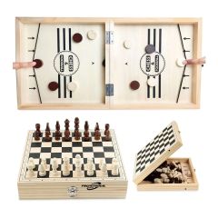 4 In 1 Sling Puck Interactive Chess Toy Board Table Game