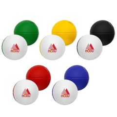 4 Inch 2-Toned Foam Basketball