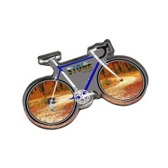 1/4 Inch Acrylic Bicycle Magnet
