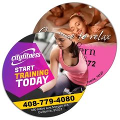 4 Inch Circle Magnet