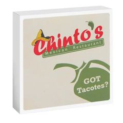 4 Inch  Custom Printed Coaster Box