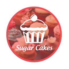 Round Vinyl Bumper Sticker Magnet 4 1/4 Inch Diameter