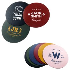 4 Inch PU Coaster