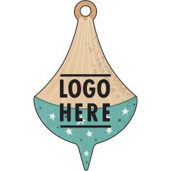 1/4 Inch Recycled Wood Ornaments-Ornament Shape 2
