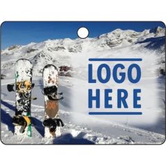 1/4 Inch Recycled Wood Ornaments-Snowboards