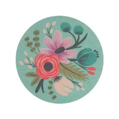 4 Inch Round Full Color 60 Pt Pulp Board Coaster