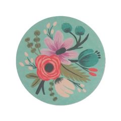 4 Inch Round Full Color 80 Pt Pulp Board Coaster