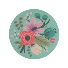 4 Inch Round Full Color 80 Pt Pulp Board Coaster