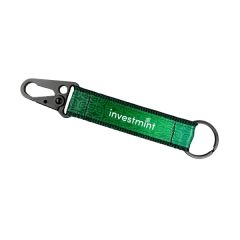 4 Inch Sublimated Key Fob With Matte Black Hardware