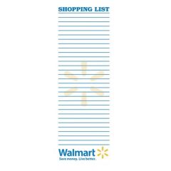 4 Inch  X 11 Inch  Custom Printed Memo Pad