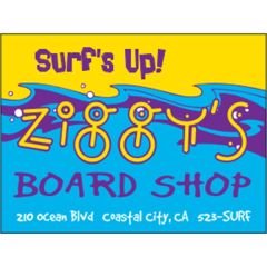 4 Inch X 3 Inch Square Cornered Kwik-Ship Decal
