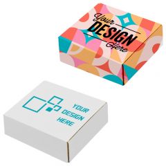 4 Inch  X 4 Inch  X 1.5 Inch  E-Flute Tuck Box Single Side