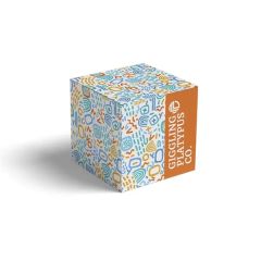 4 Inch X 4 Inch X 4 Inch E-Flute Tuck Box