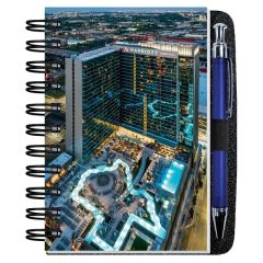 4 Inch X 6 Inch Gloss Cover Journal With Pen 100 Sheets