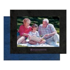4 Inch  X 6 Inch  Leatherette Photo Frame With Custom Imprint