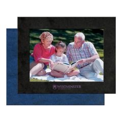 4 Inch X 6 Inch Leatherette Photo Frame With Custom Imprint