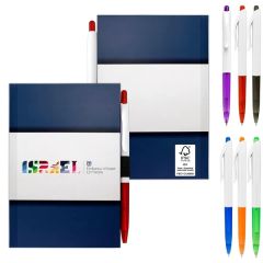 4 Inch X 6 Inch Perfect Paper Cover Notebook With Pen