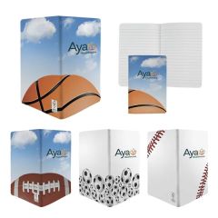 4 Inch X 6 Inch Sport Sewn Paper Cover Notebook