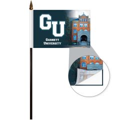 4 Inch X 6 Inch Stick Flag With Plastic Liner
