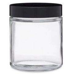 4 Oz Clear Glass Straight Sided Jars