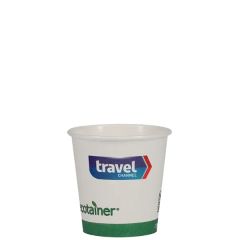 4 Oz Eco-Friendly Paper Cup - White - Digital