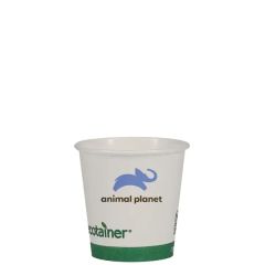 4 Oz Eco-Friendly Paper Cup - White - Tradition