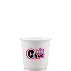 4 Oz Paper Cup - White - Digital