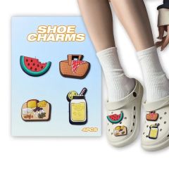 4 Pack Custom Charm On 3 X 4 Card