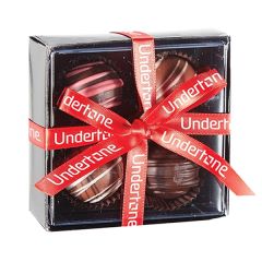 4 Piece Elegant Belgian Chocolate Truffle Box