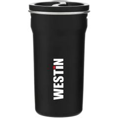 4-Piece Tetra Stainless Steel Shot Cup Set With Travel Case