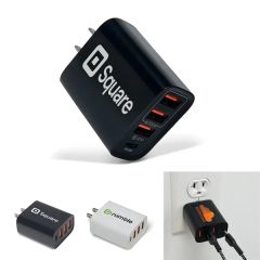 4 Port USB Charging Block