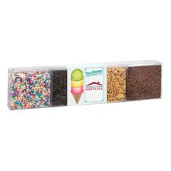 4 Way Ice Cream Topping Set - Large