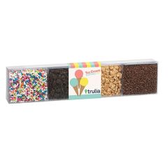 4 Way Ice Cream Topping Set - Small