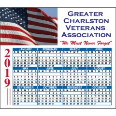 4 X 3.5 Square Cornered - Calendar Magnet